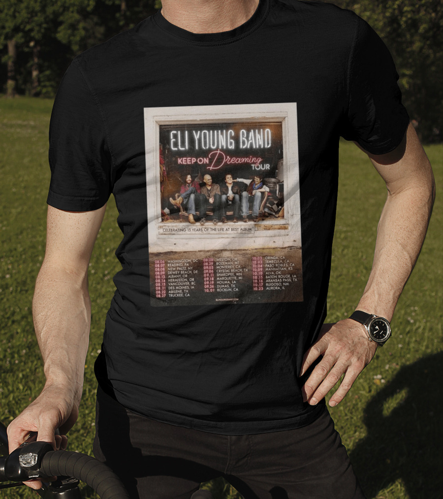 Eli Young Band Keep On Dreaming Tour USA 2026 T-Shirt