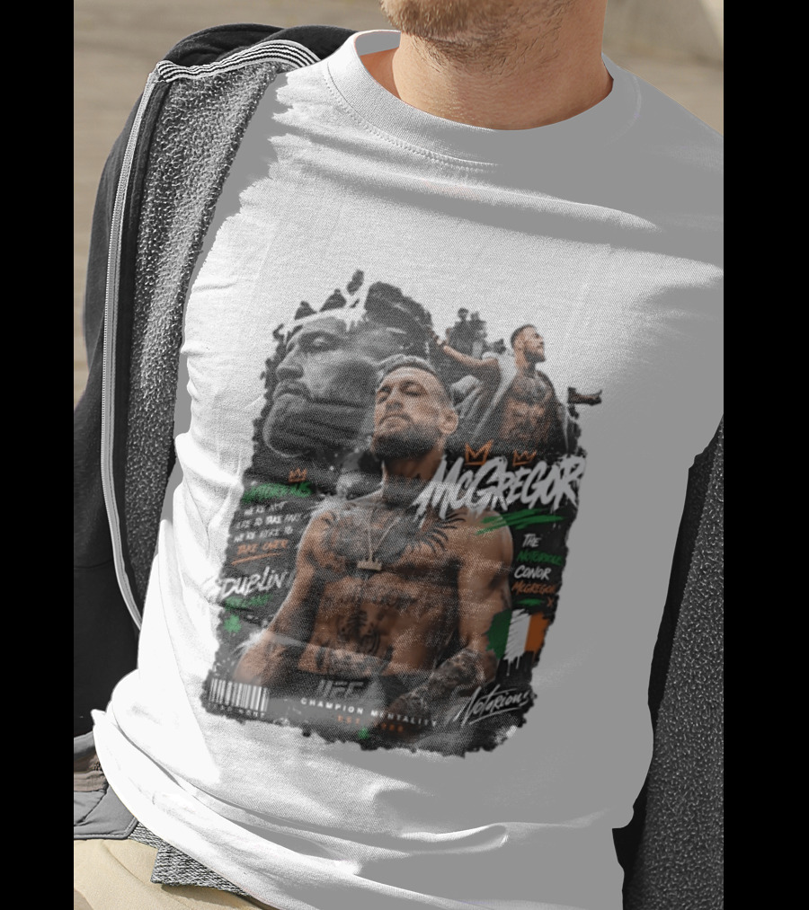 Conor McGregor Notorious We're Not Here To Take Part Take Over Dublin Ireland UFC Champion Mentality T-Shirt