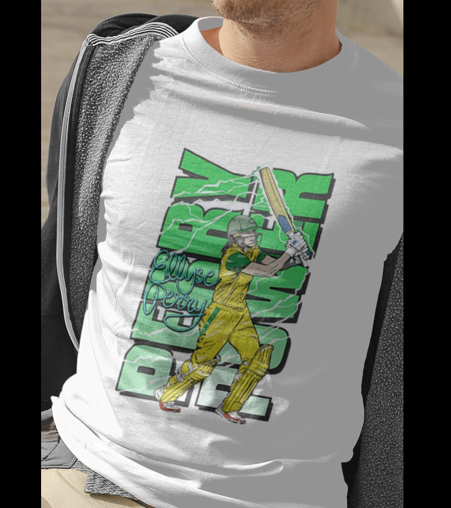 Ellyse Perry Australian Power Cricket Player Australia T-Shirt