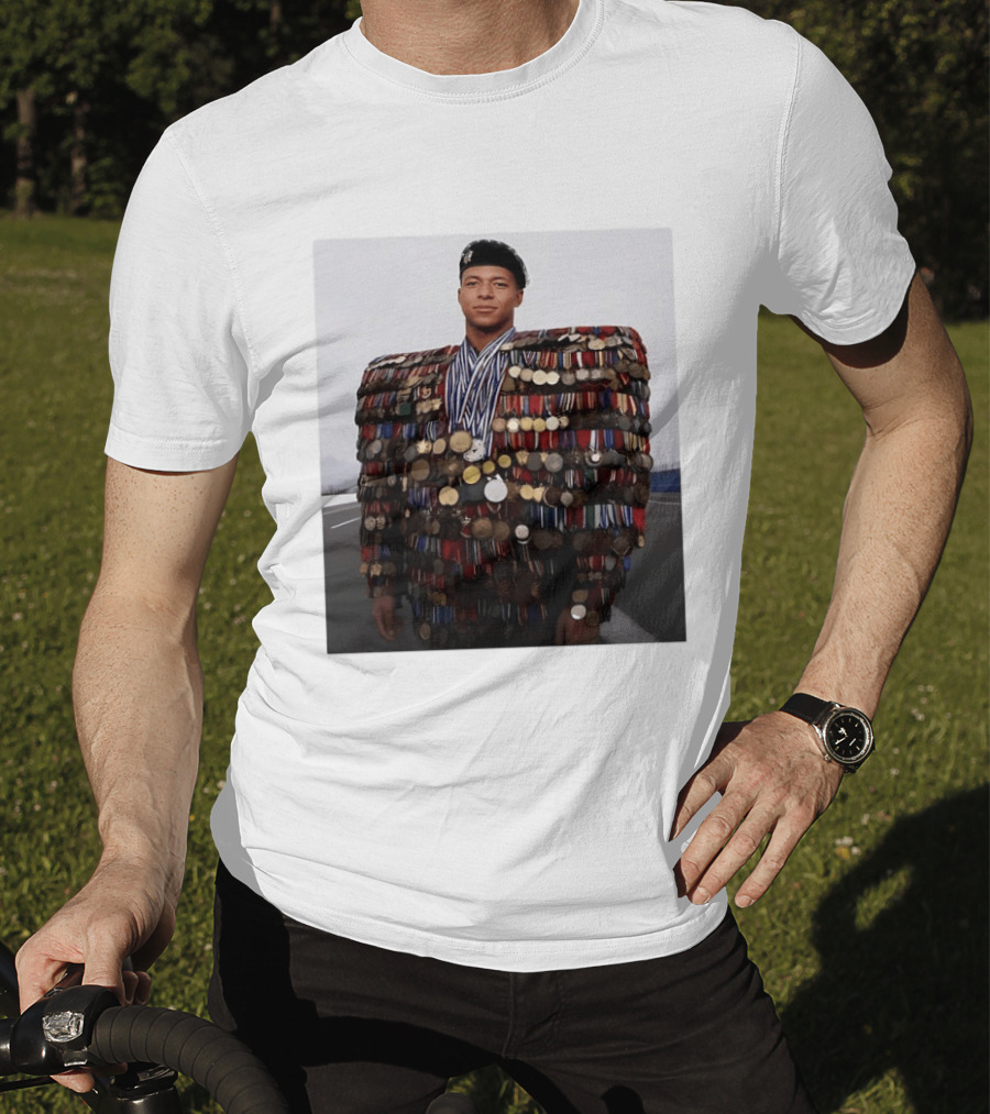 Kylian Mbappe Meme Medal Jacket Dictator T-Shirt