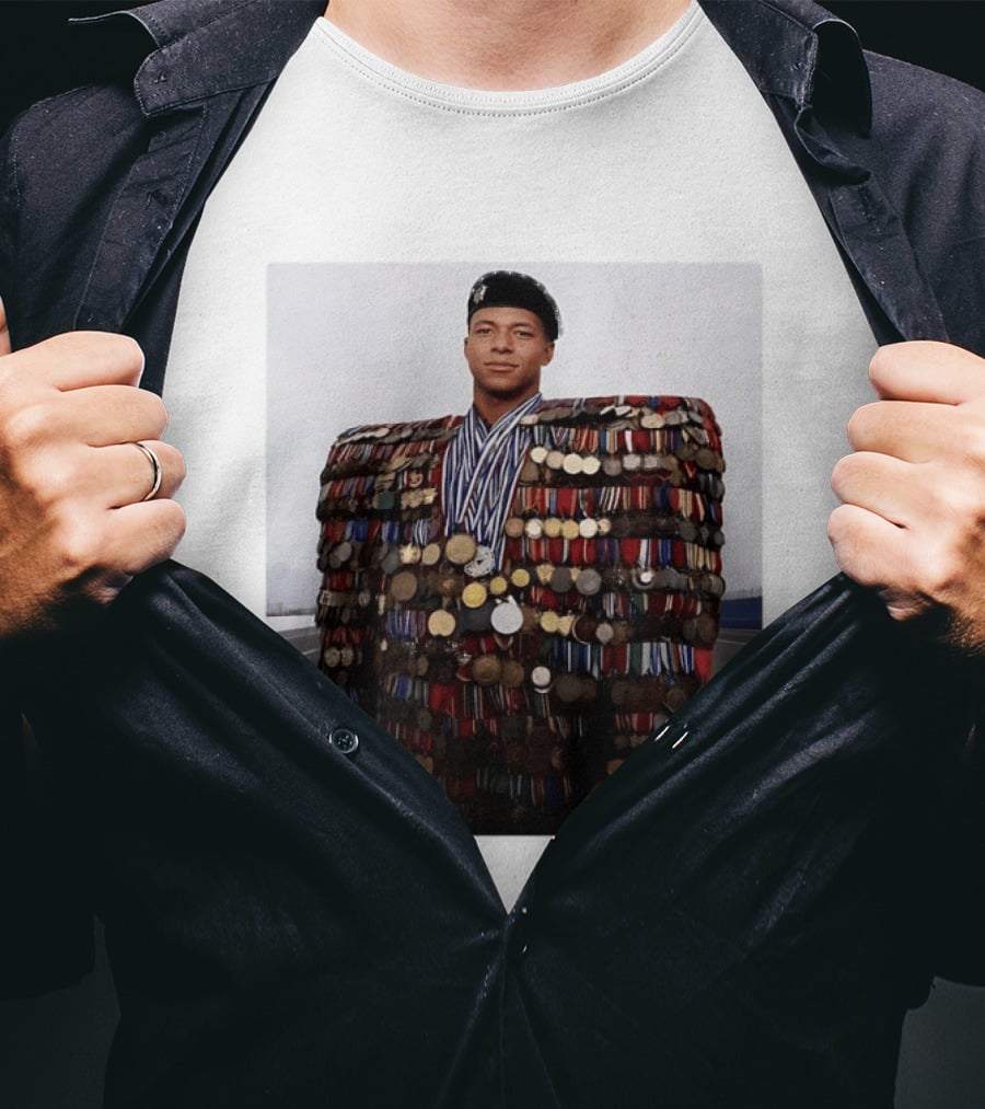 Kylian Mbappe Meme Medal Jacket Dictator T-Shirt