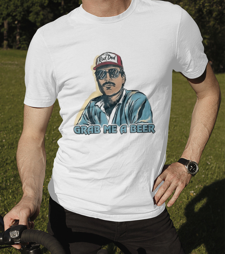 Grab Me A Beer Cool Rad Dad T-Shirt