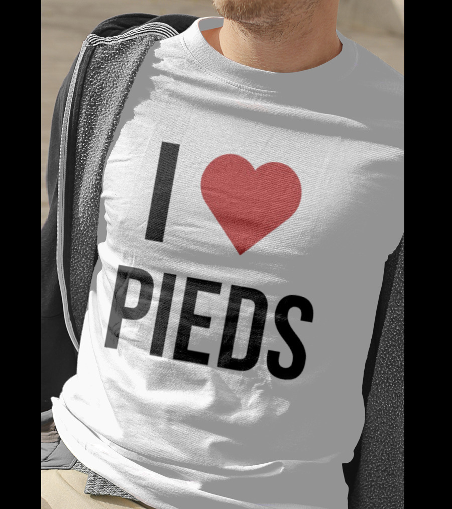 I Heart Pieds T-Shirt
