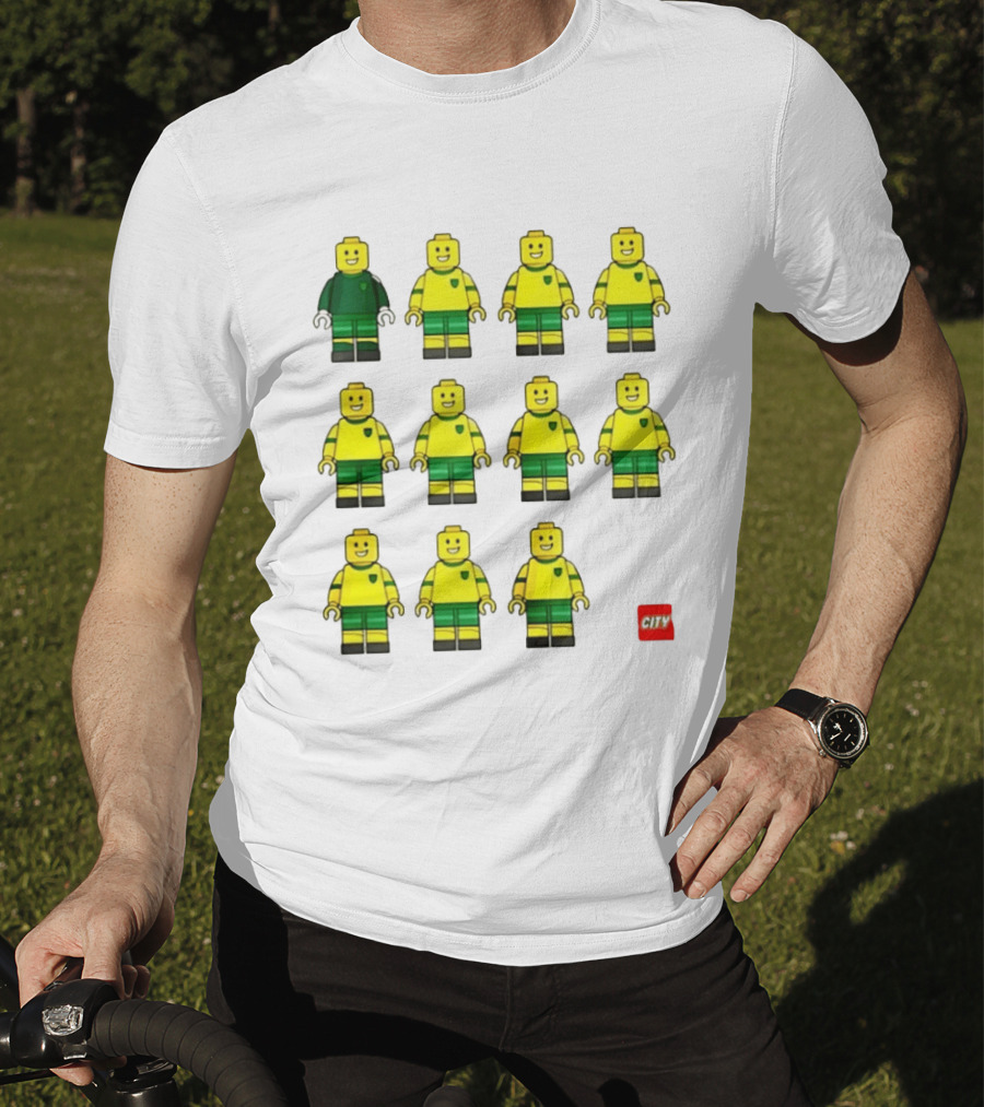 Norwich City F.C. Lego Minifigures Team Formation T-Shirt