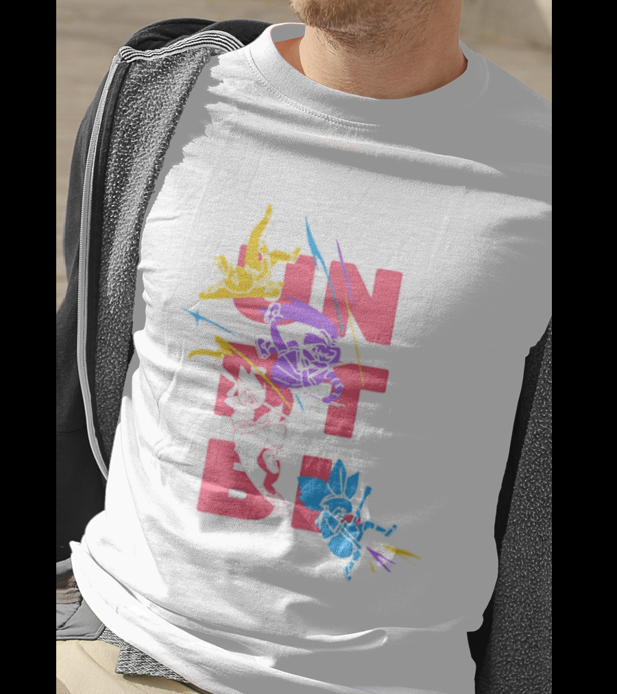 Unbeatable Anime Collage Manga Colorful T-Shirt
