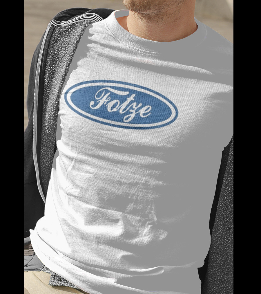 Versager Clothing Fotze Blue Oval T-Shirt