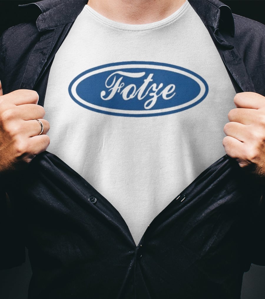 Versager Clothing Fotze Blue Oval T-Shirt