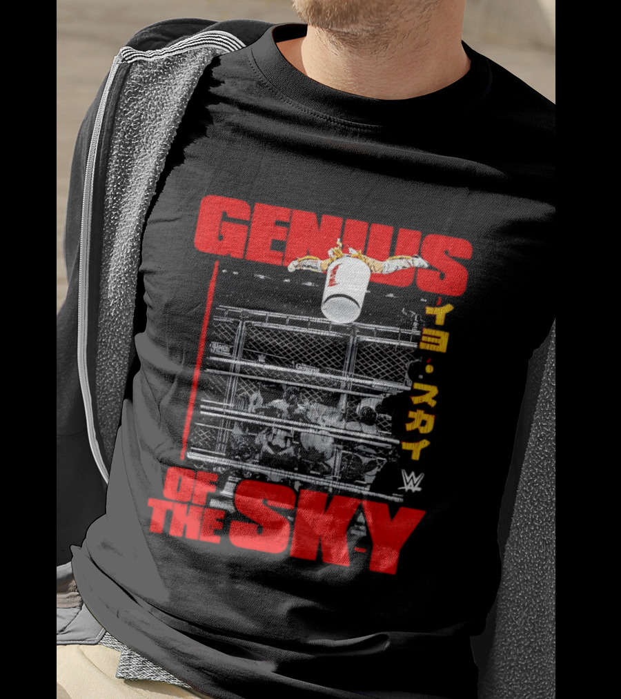 Genius Of The Sky WWE Cage Match T-Shirt