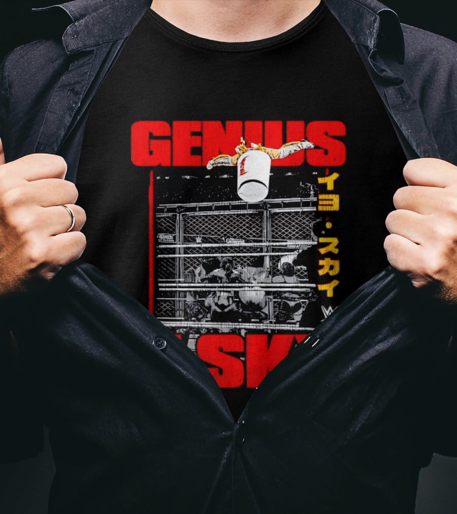 Genius Of The Sky WWE Cage Match T-Shirt