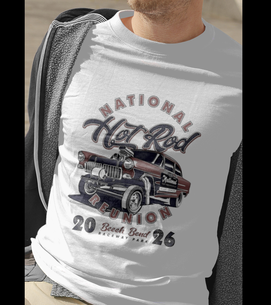 National Hot Rod Reunion 2026 Beech Bend Raceway Park T-Shirt