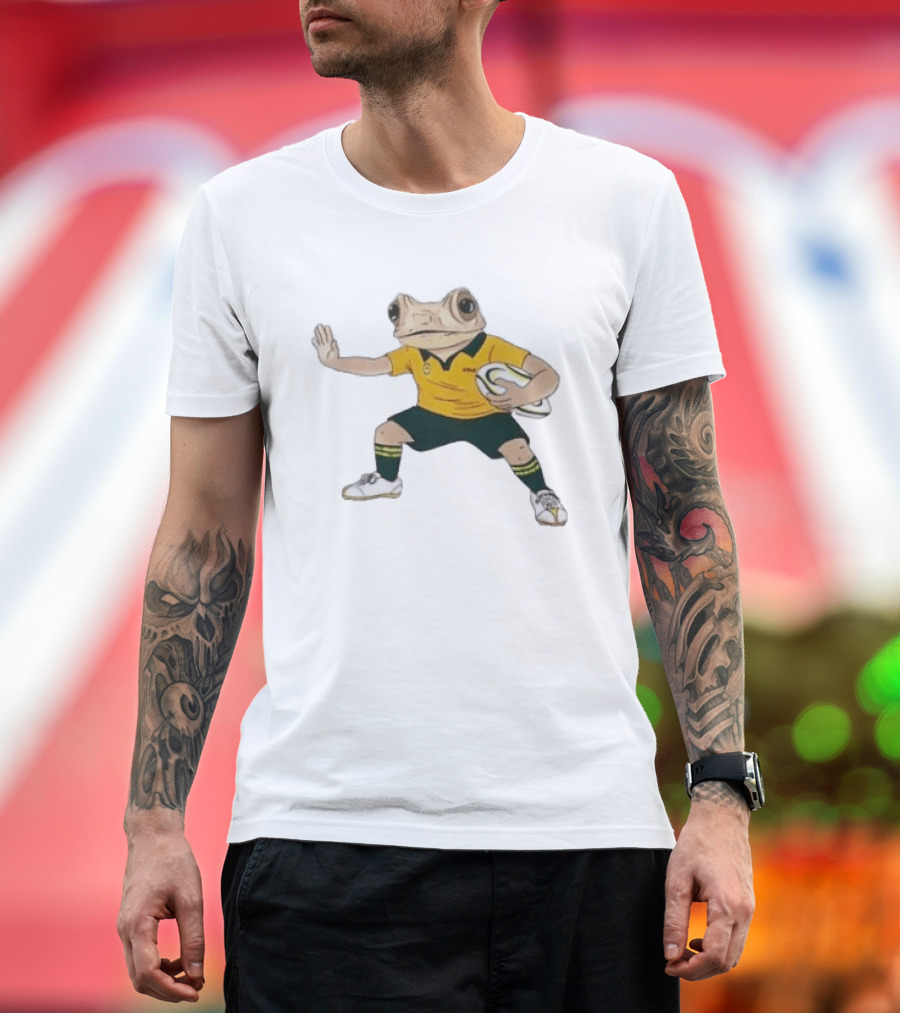 Bad Bunny Sapo Concho World Tour Rugby Frog Sporting T-Shirt