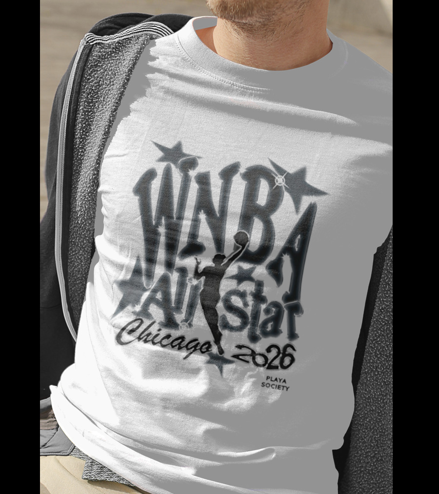 WNBA All Star Chicago 2026 Playa Society T-Shirt