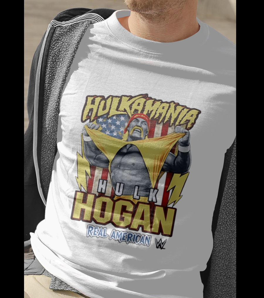 Hulkamania Hulk Hogan Real American WWE Legend T-Shirt