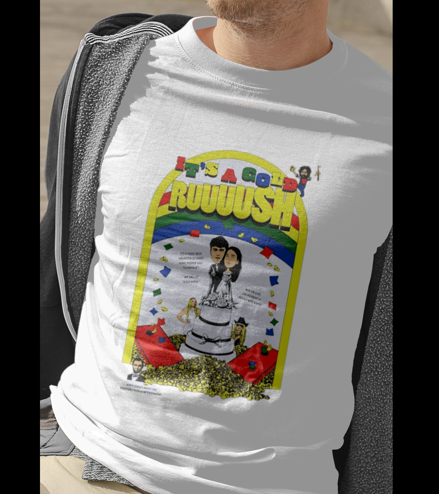 It's A Gold Rush Wedding It's A New Version Of Cornhole California T-Shirt