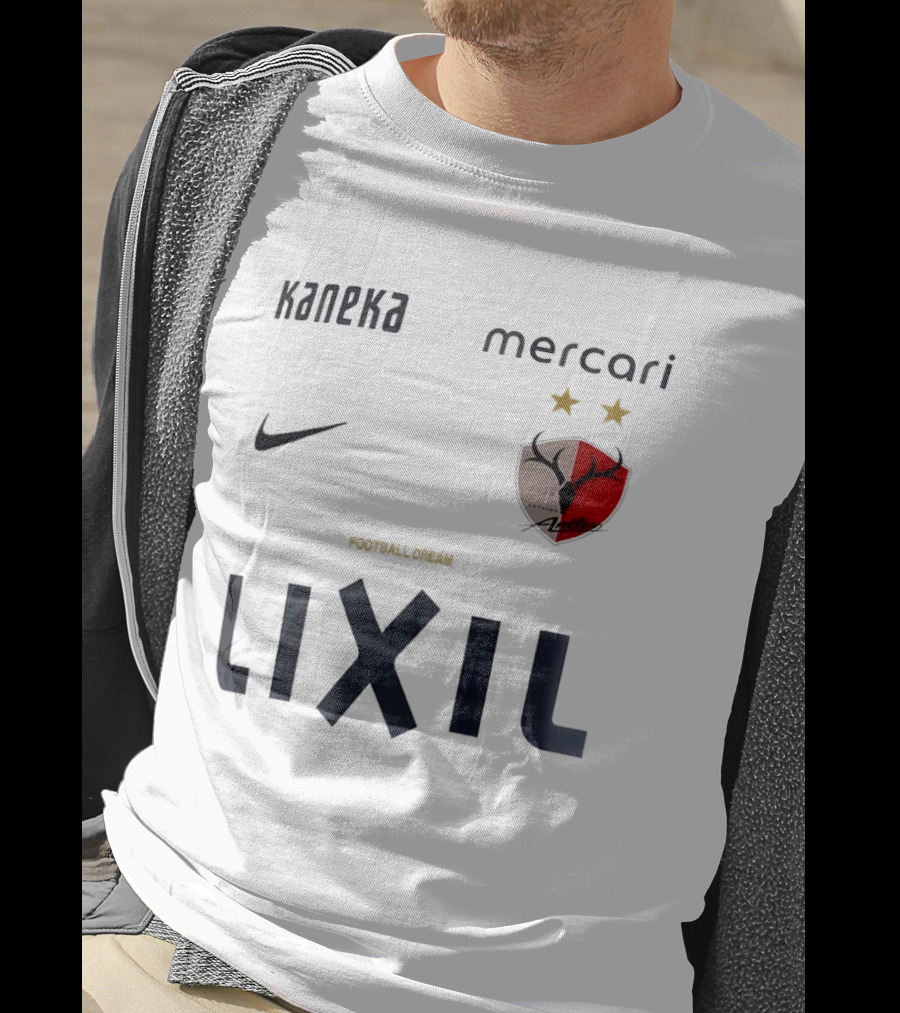 Kashima Antlers Kaneka Mercari LIXIL Nike Football Dream T-Shirt