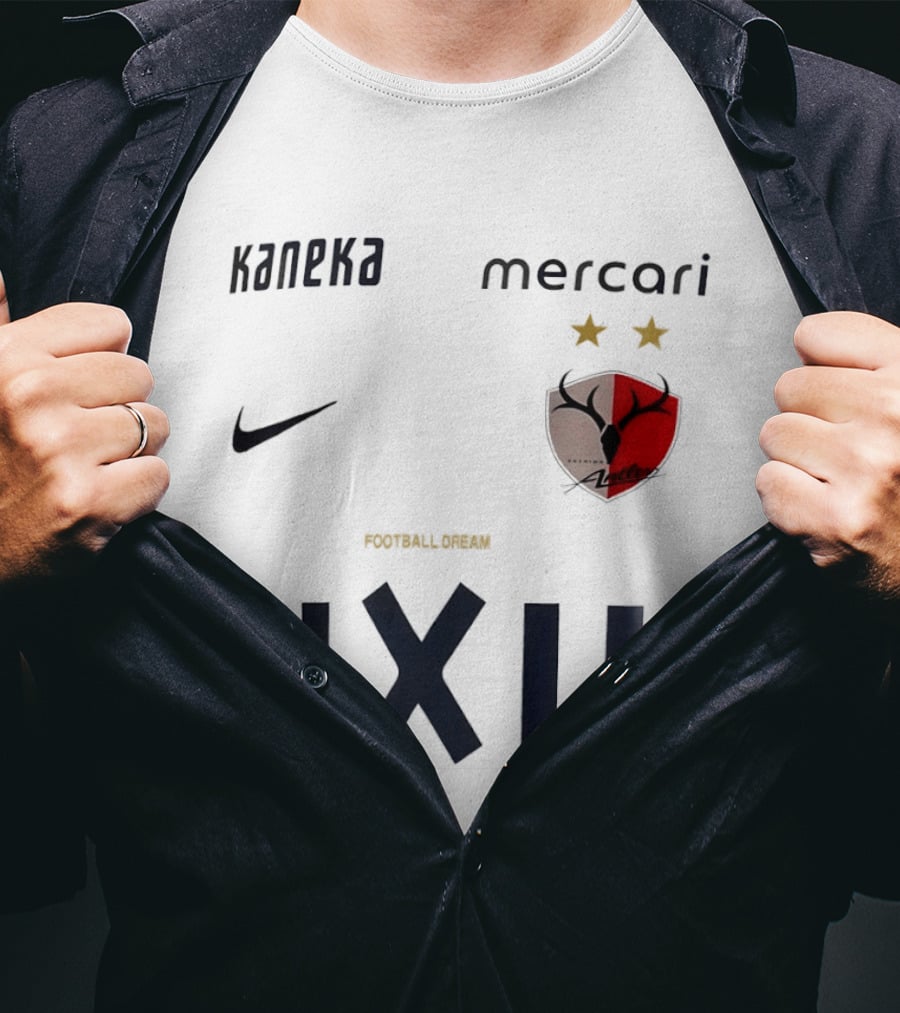 Kashima Antlers Kaneka Mercari LIXIL Nike Football Dream T-Shirt