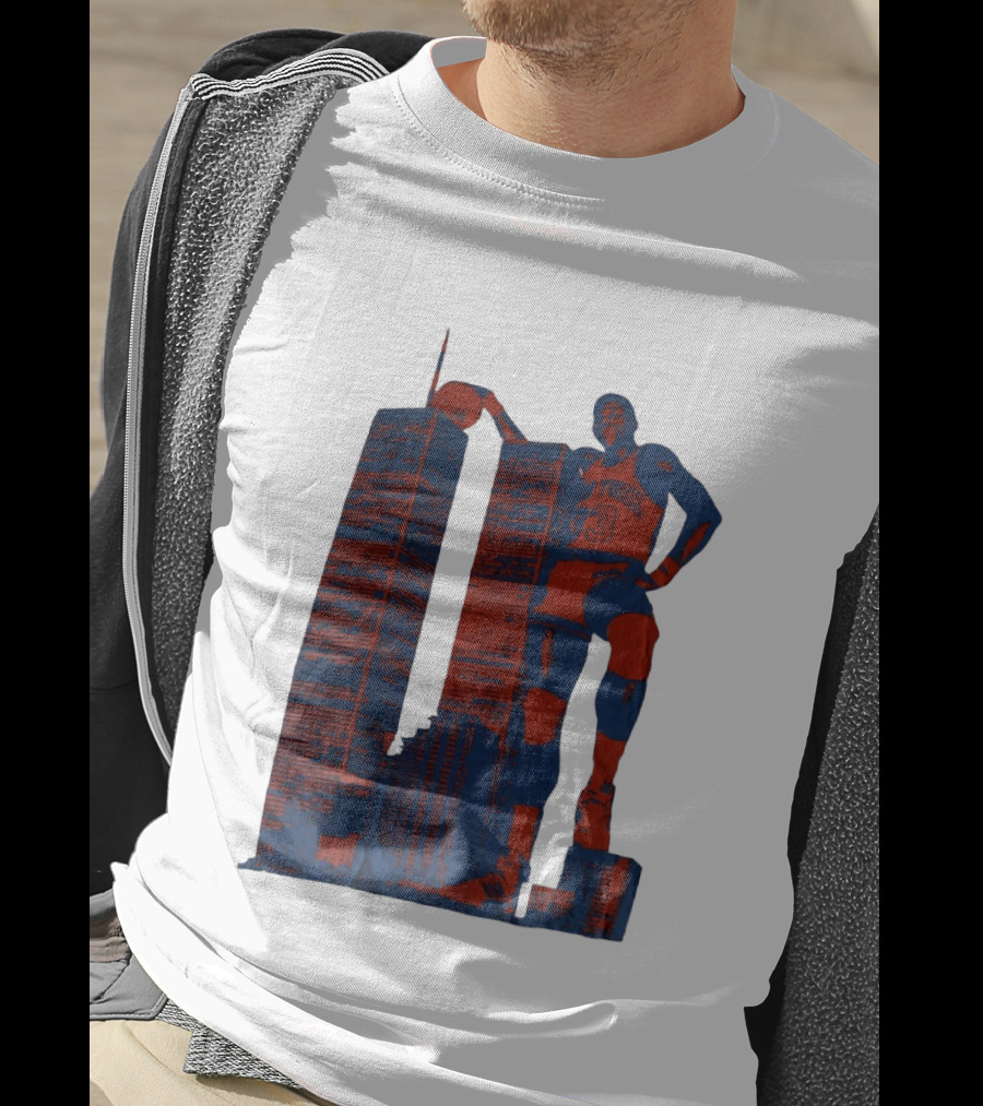 Patrick Ewing New York Knicks Twin Towers Basketball T-Shirt