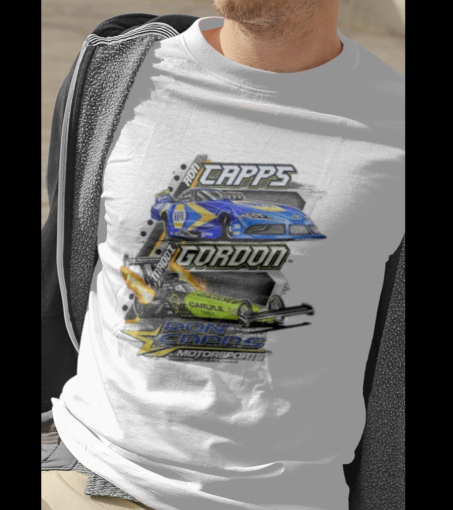 Ron Capps Motorsports Carlyle Tools Drag Racing Gordon Maddi T-Shirt