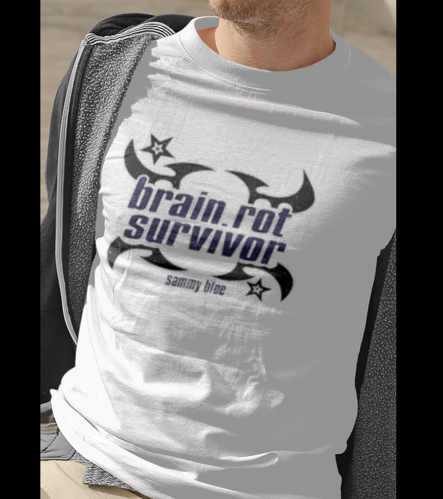Brain Rot Survivor Sammy Bloe Internet Culture T-Shirt