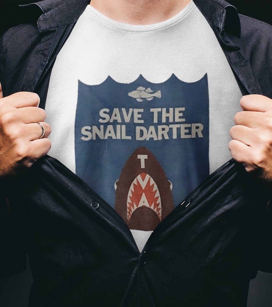 Save The Snail Darter Environmentalism Fish Conservation T-Shirt