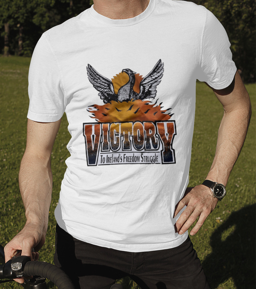 Victory Ireland Freedom Struggle Phoenix Wings Rising T-Shirt