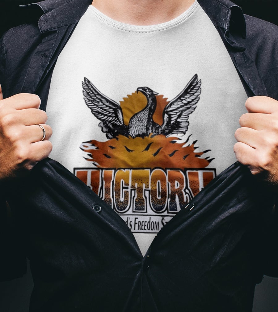 Victory Ireland Freedom Struggle Phoenix Wings Rising T-Shirt