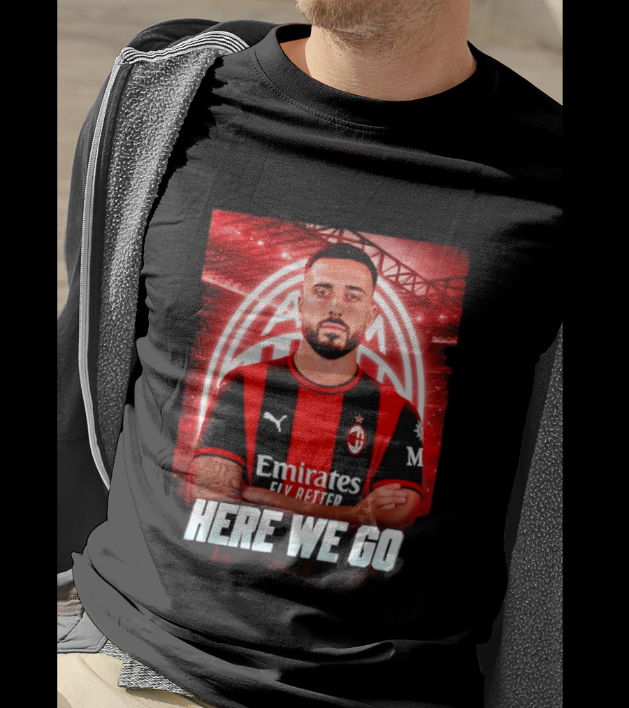AC Milan Sign Mario Gila From Lazio Here We Go Soccer Transfer News T-Shirt