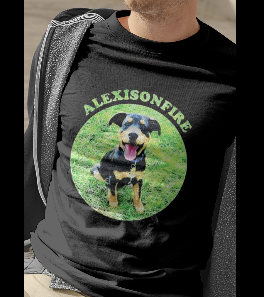 Alexisonfire Pupper Dog On Grass T-Shirt