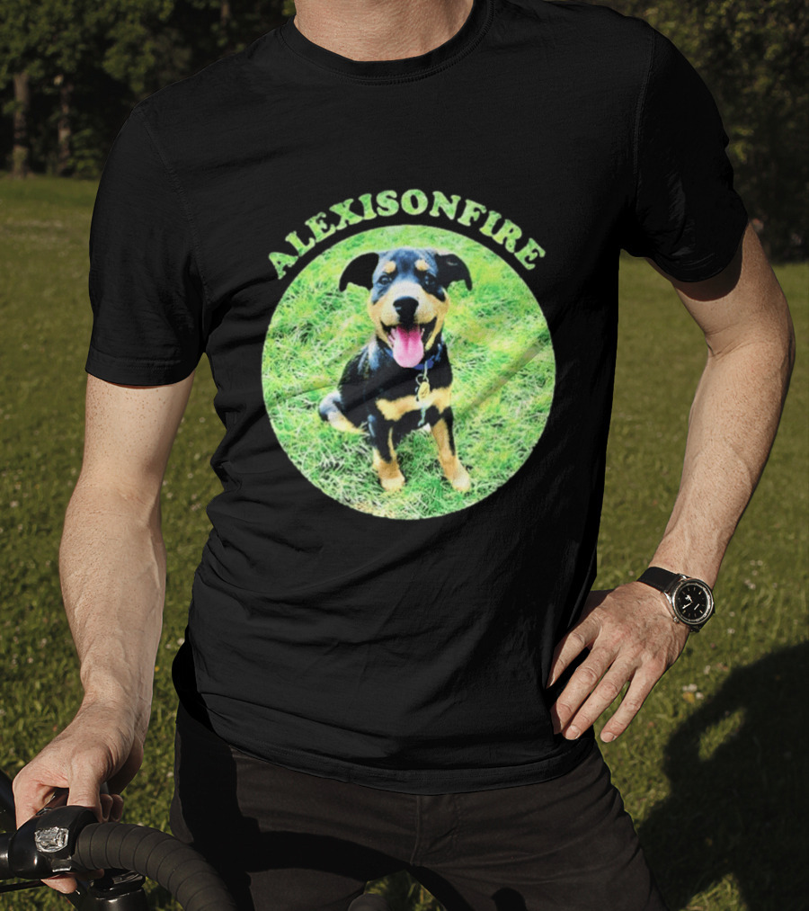 Alexisonfire Pupper Dog On Grass T-Shirt