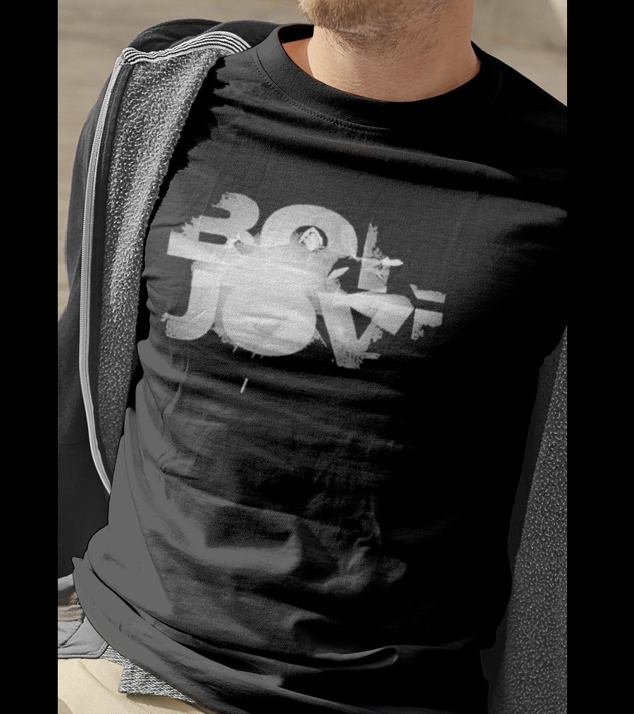 Bon Jovi Bright Light Graphic 80s T-Shirt