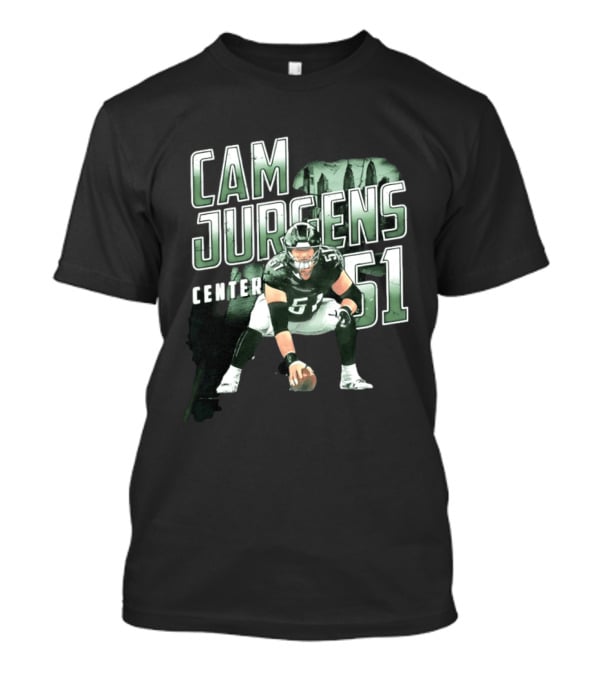 Cam Jurgens Philadelphia Eagles Center 51 Player Jersey NFL Team Fan T-Shirt