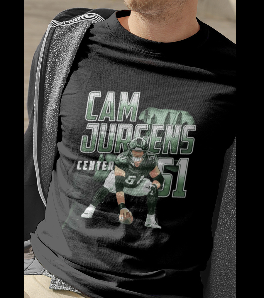 Cam Jurgens Philadelphia Eagles Center 51 Player Jersey NFL Team Fan T-Shirt