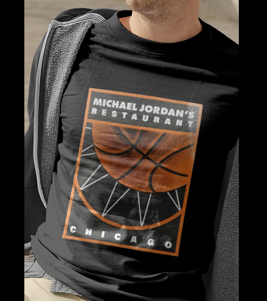 Michael Jordan's Restaurant Chicago Basketball 500 North La Salle Street Illinois T-Shirt