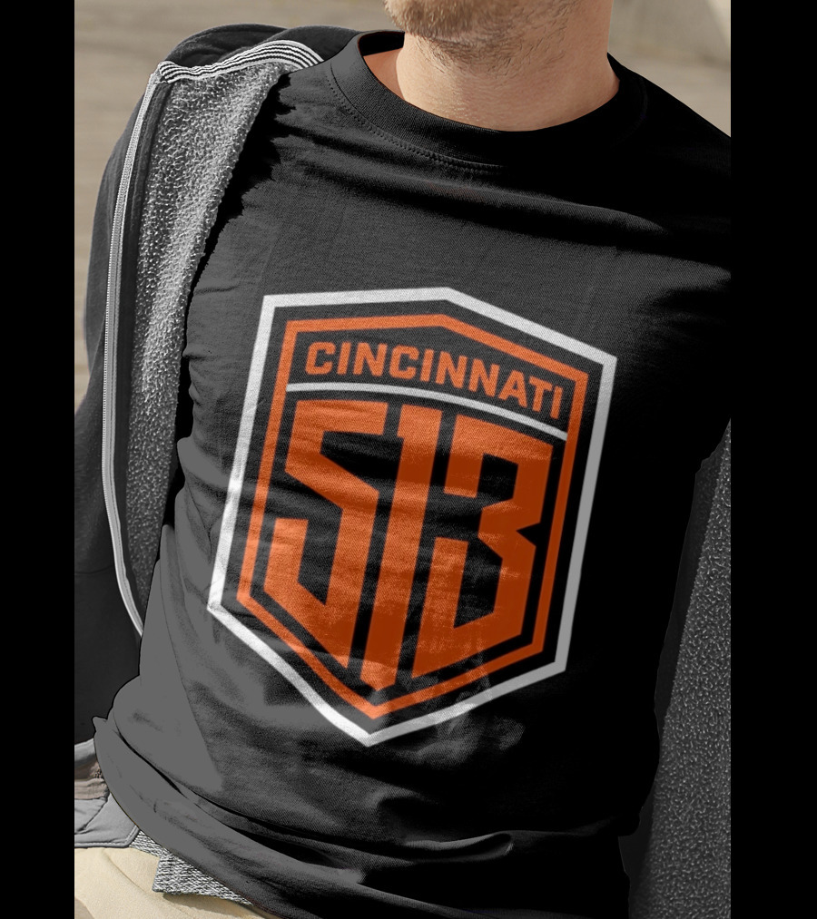 Cincinnati 513 Bold Shield T-Shirt
