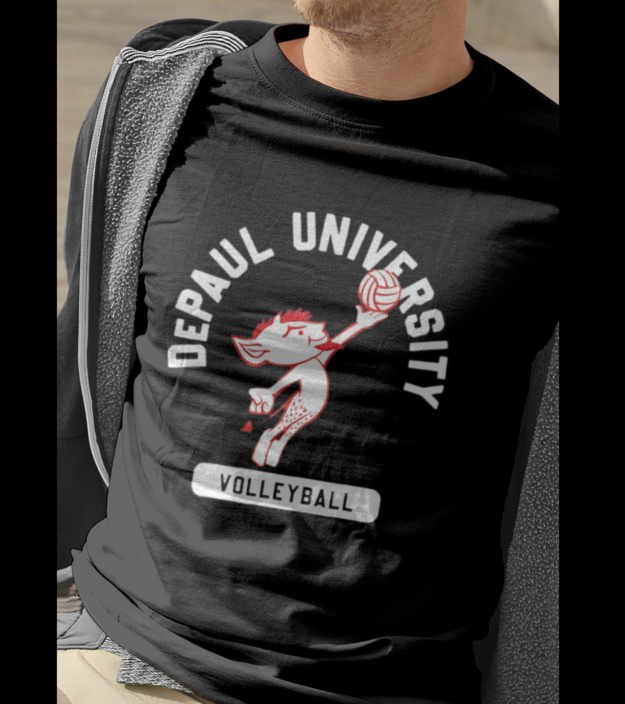DePaul University Blue Demons Volleyball Billy T-Shirt