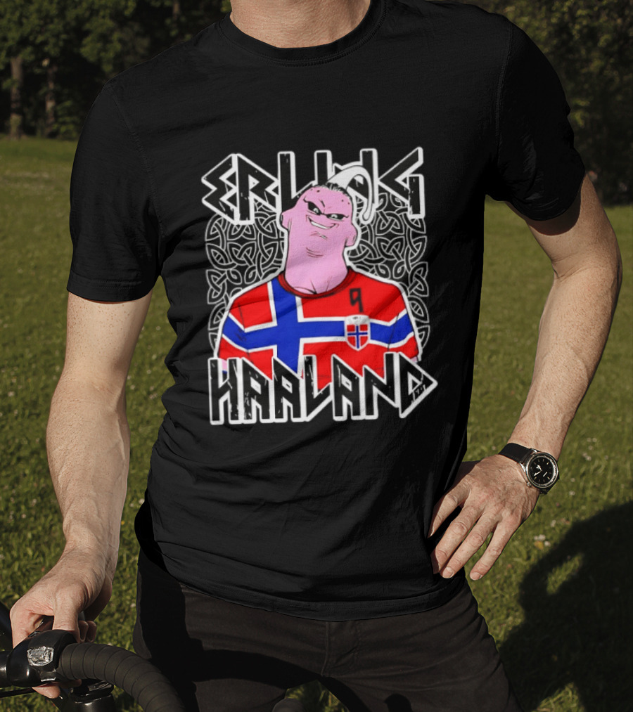 Erling Haaland Majin Buu Norway National Team T-Shirt