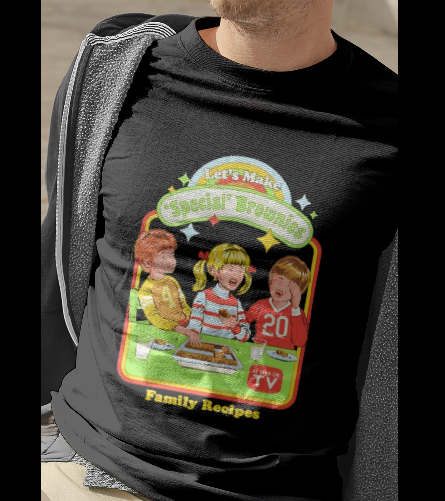 Let's Make Special Brownies As Seen On TV Family Recipes T-Shirt