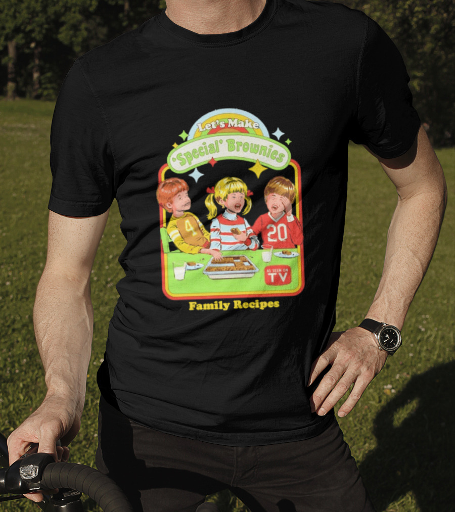 Let's Make Special Brownies As Seen On TV Family Recipes T-Shirt