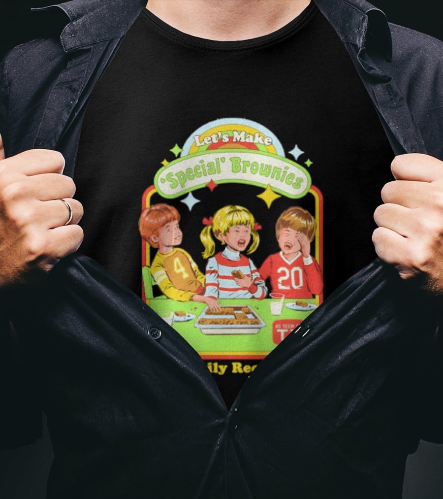 Let's Make Special Brownies As Seen On TV Family Recipes T-Shirt