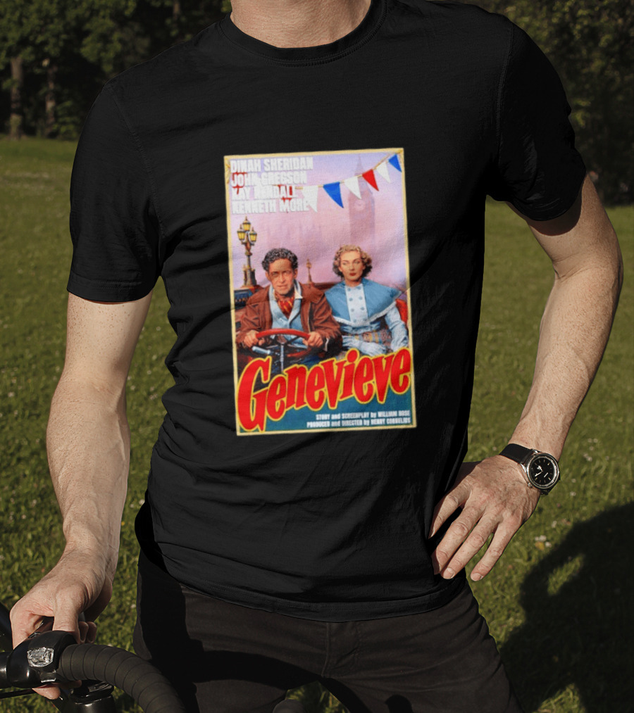 Dinah Sheridan John Gregson Kay Kendall Kenneth More Genevieve Movie T-Shirt