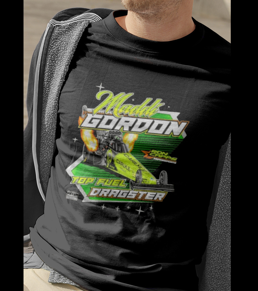 Maddi Gordon Ron Capps Motorsports Carlyle Tools Top Fuel Dragster T-Shirt