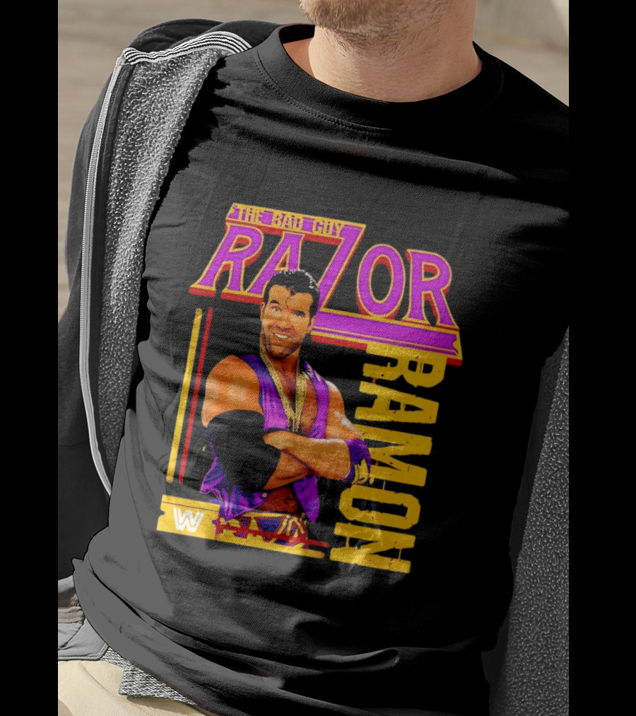 Razor Ramon The Bad Guy WWE Wrestling Superstar T-Shirt