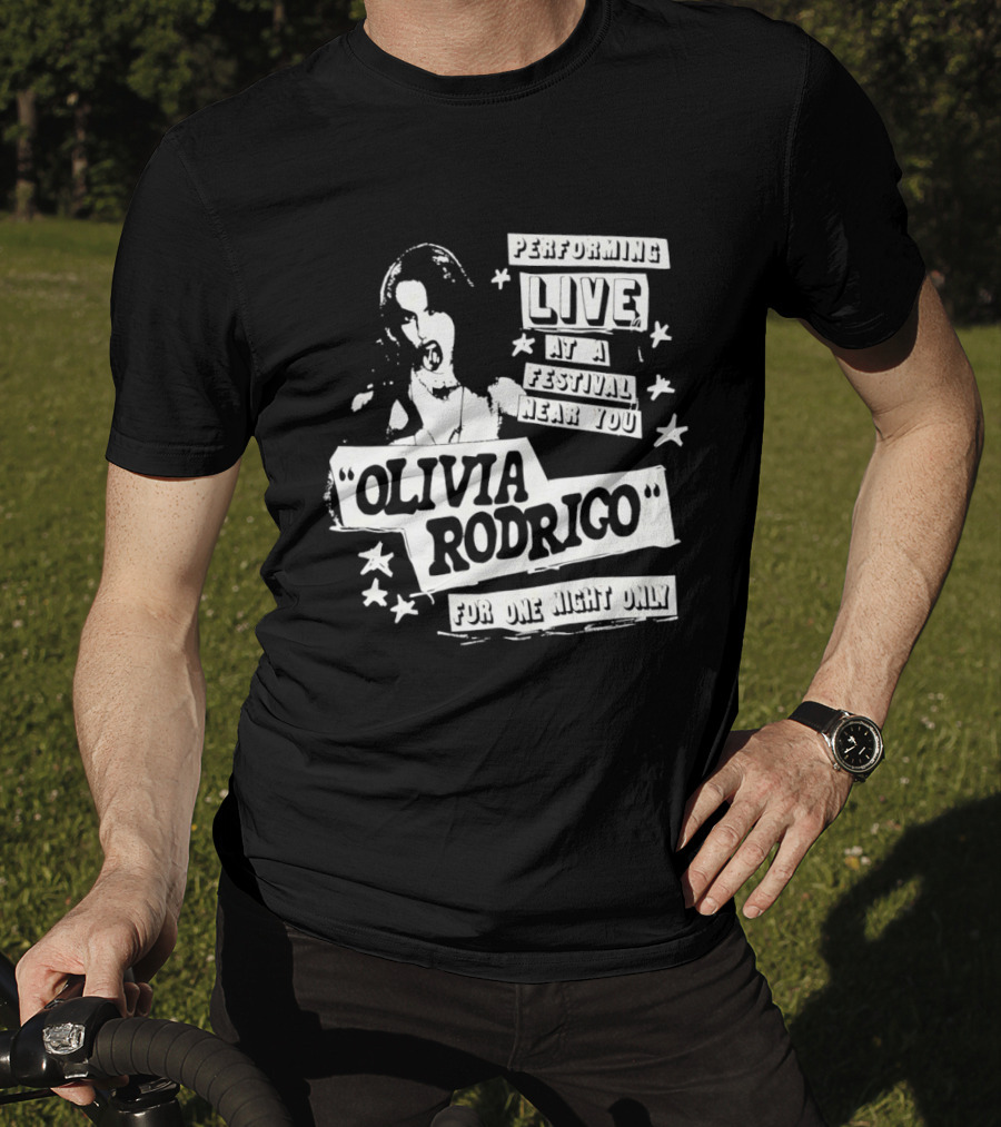 Olivia Rodrigo Live Performance For The Next Day Festival T-Shirt