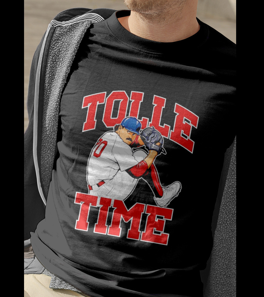 Tolle Time Payton Tolle Boston Red Sox Pitching Baseball T-Shirt
