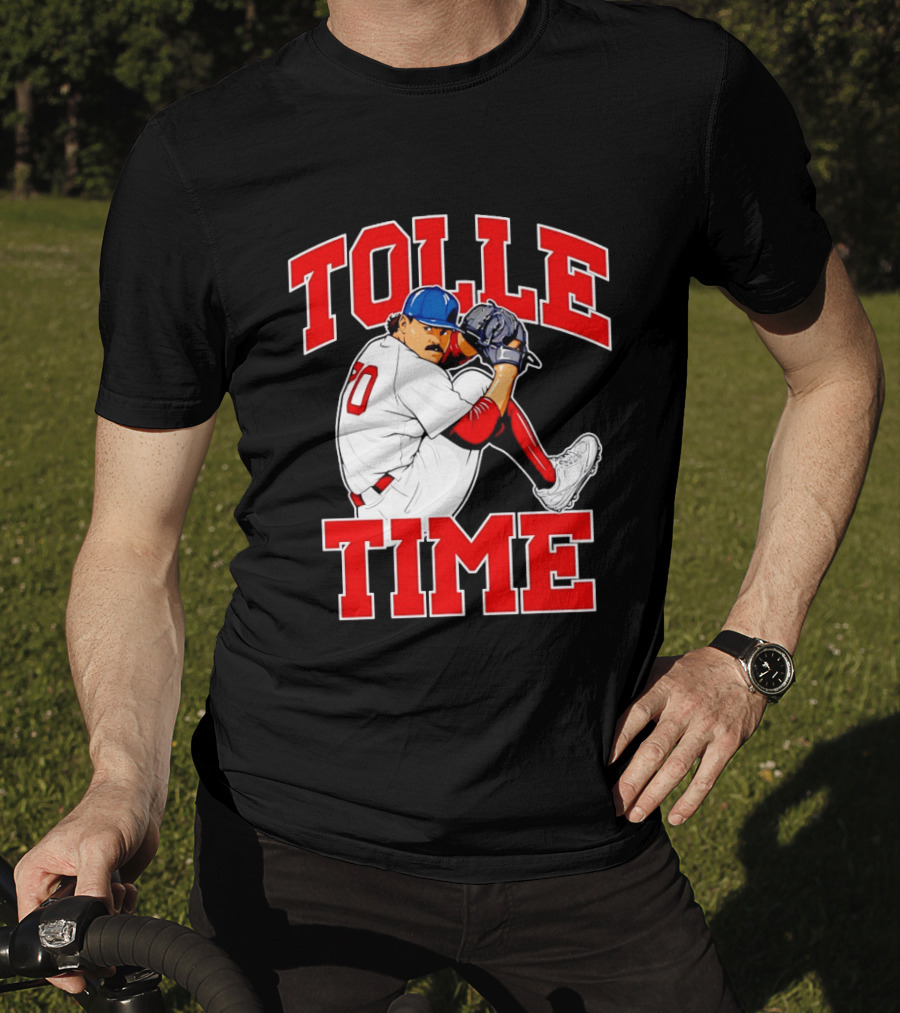 Tolle Time Payton Tolle Boston Red Sox Pitching Baseball T-Shirt