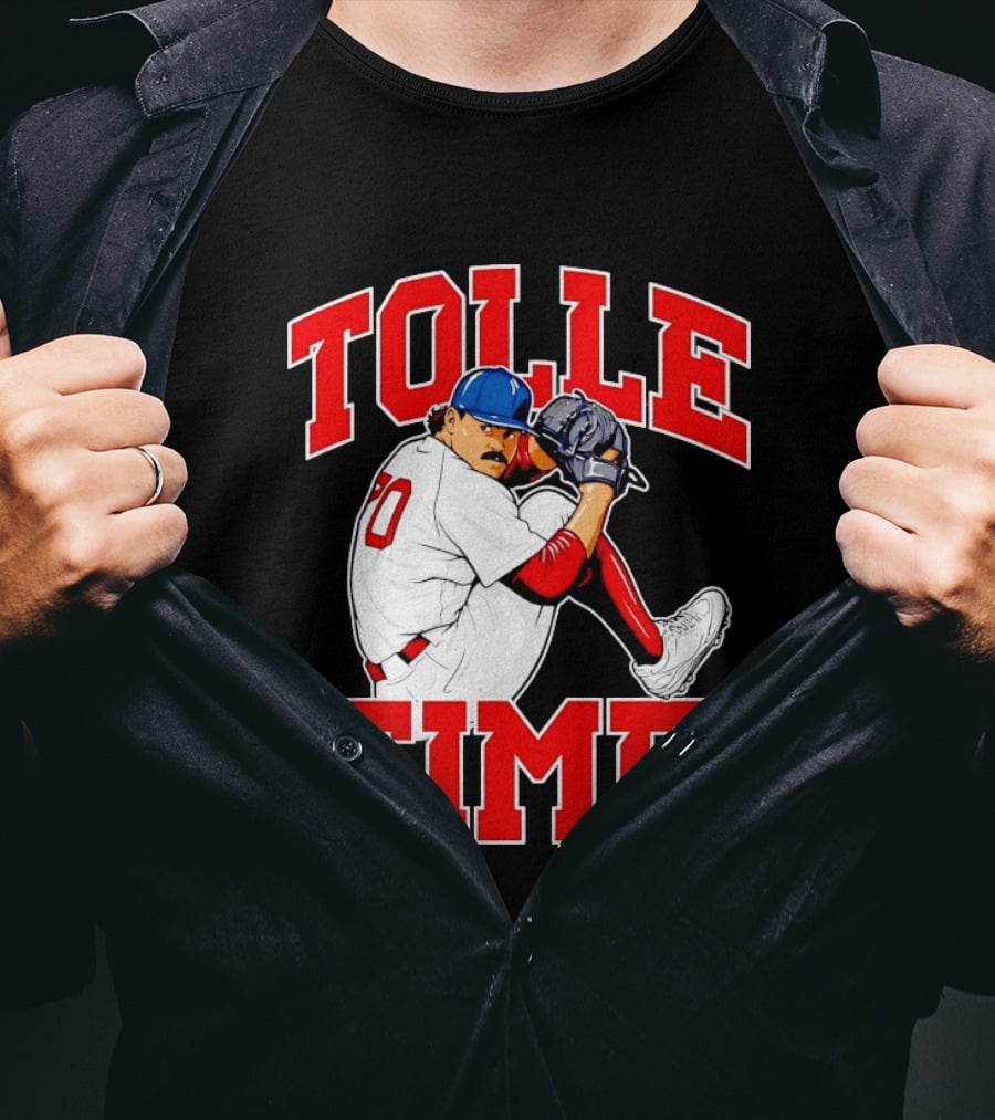 Tolle Time Payton Tolle Boston Red Sox Pitching Baseball T-Shirt