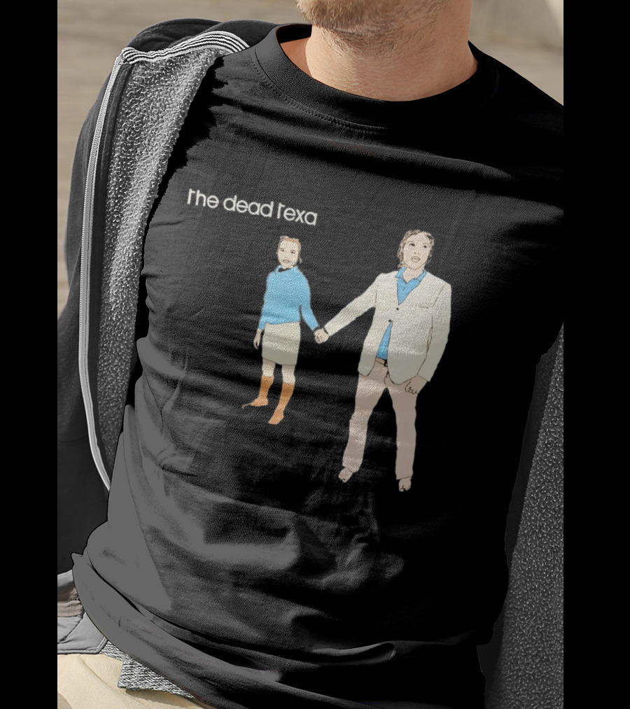 The Dead Texan Holding Hands Kranky Records Vintage Album Cover T-Shirt
