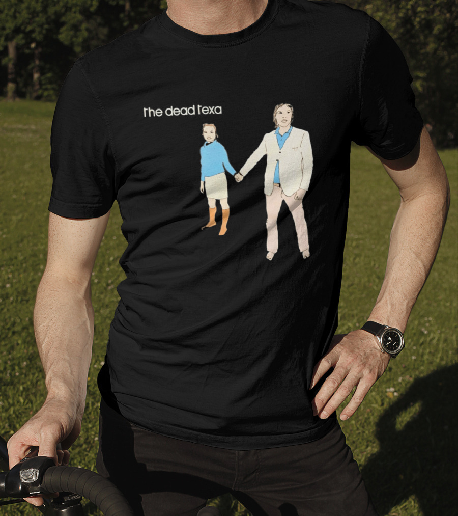 The Dead Texan Holding Hands Kranky Records Vintage Album Cover T-Shirt