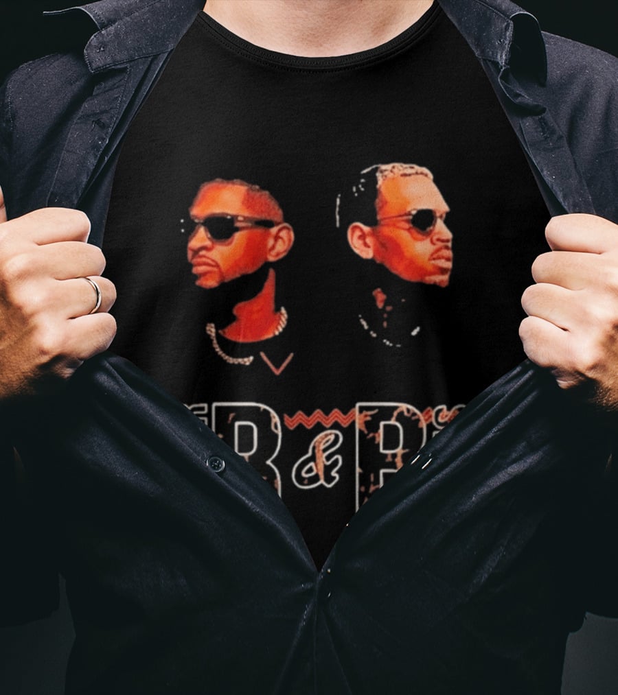 Usher Chris R&B Bootleg Retro Style Sunglasses T-Shirt