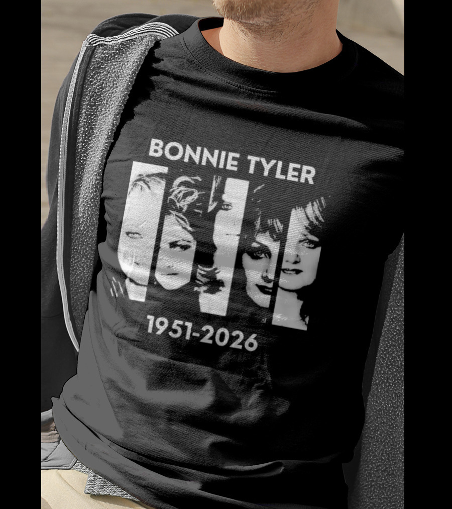 Bonnie Tyler 1951 2026 In Loving Memory T-Shirt